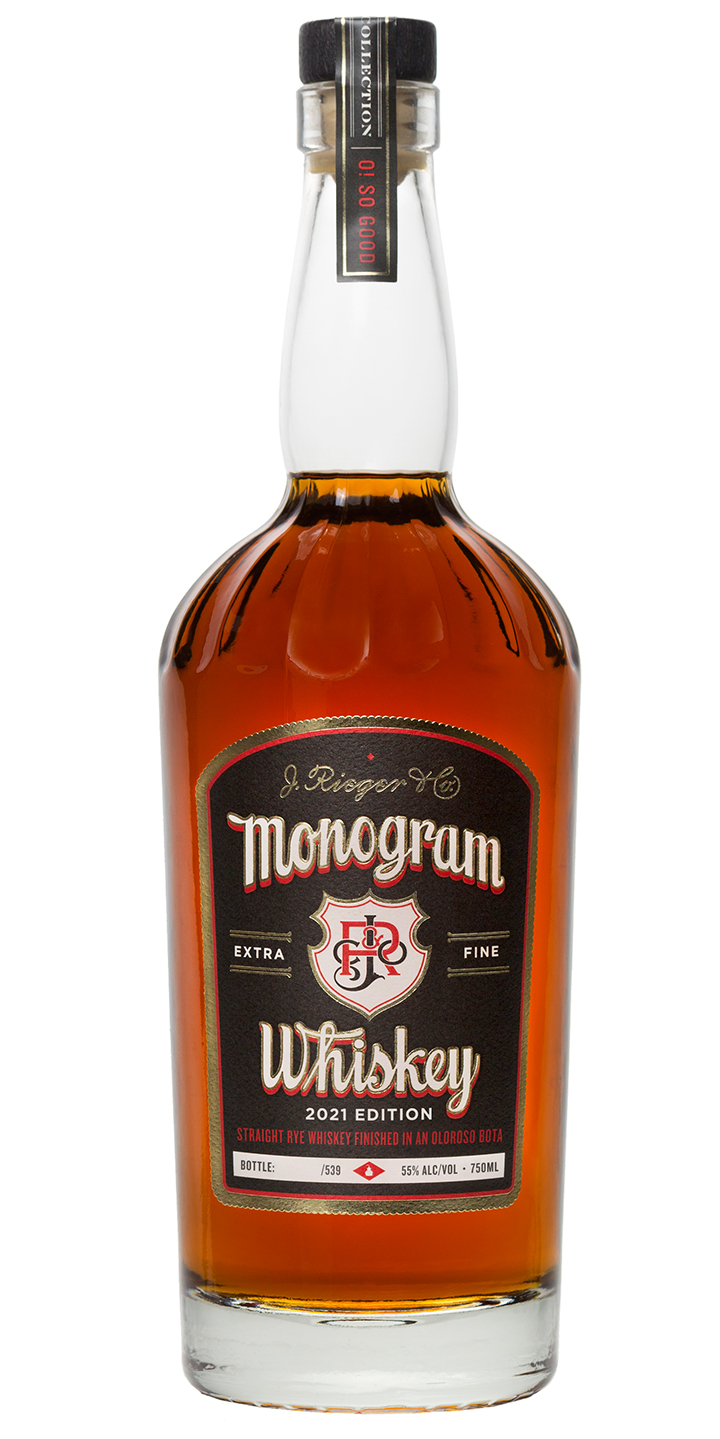 J. Rieger & Co. Monogram 2021 Oloroso Bota Kansas City Whiskey