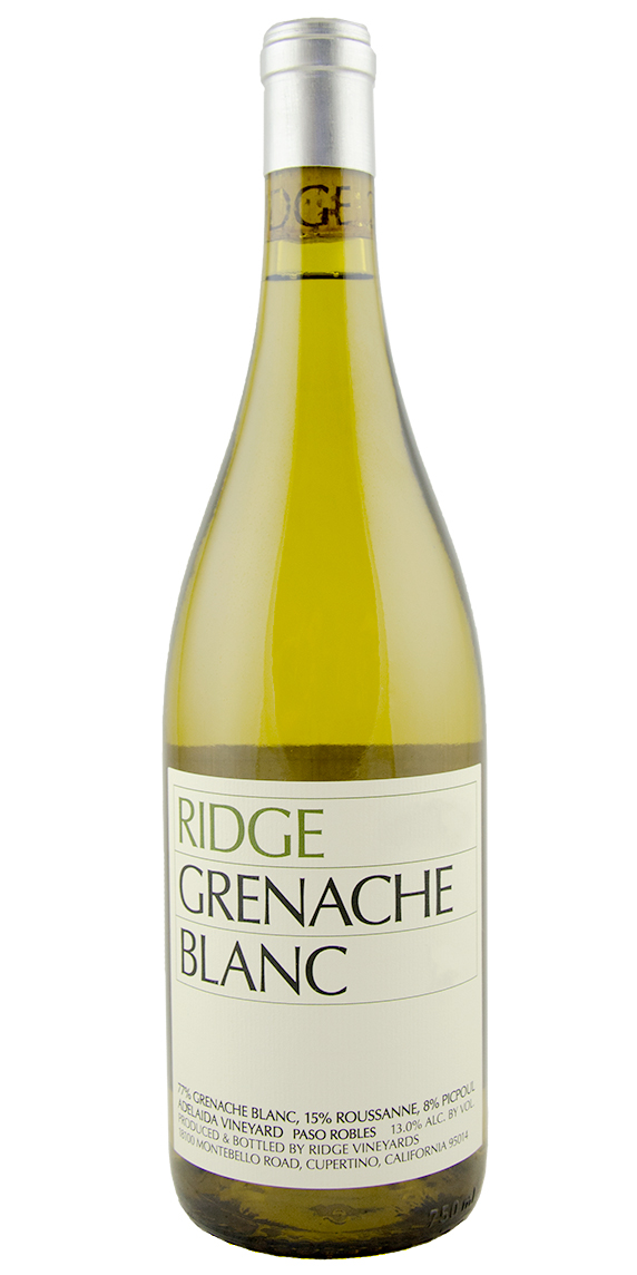 Ridge Vineyards, Grenache Blanc