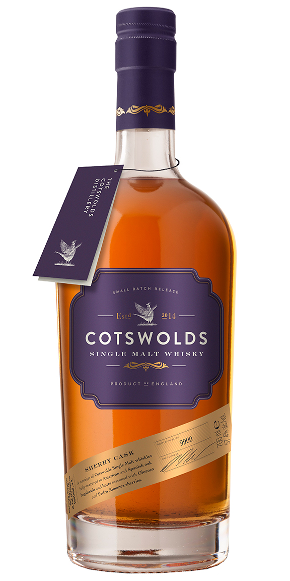 Cotswolds Sherry Cask Single Malt Whisky