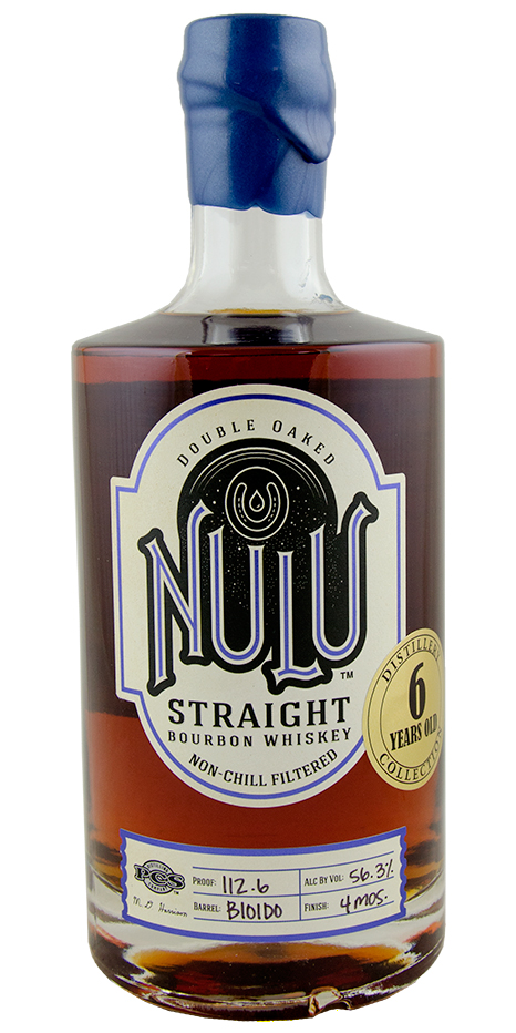 Nulu 6yr Double Oaked Straight Bourbon Whiskey