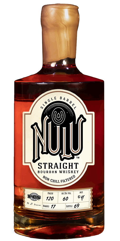 Nulu 5yr Single Barrel Straight Bourbon Whiskey 