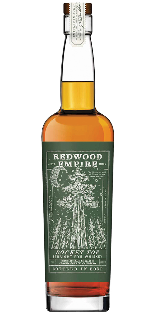 Redwood Empire Rocket Top Bottled in Bond Straight Rye Whiskey 