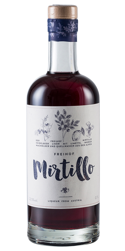 Destillerie Freihof Mirtillo Liqueur