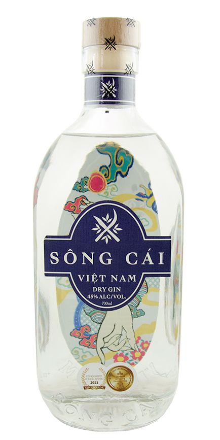 Song Cai Distillery Vietnamese Dry Gin                                                              