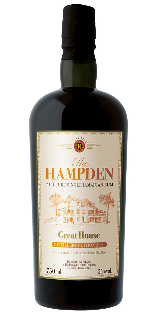 Hampden The Great House 2021 Old Single Jamaican Rum 
