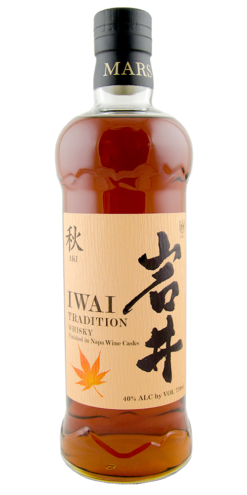 Mars Shinshu Aki Iwai Tradition Napa Wine Casks Finished Japanese Whisky