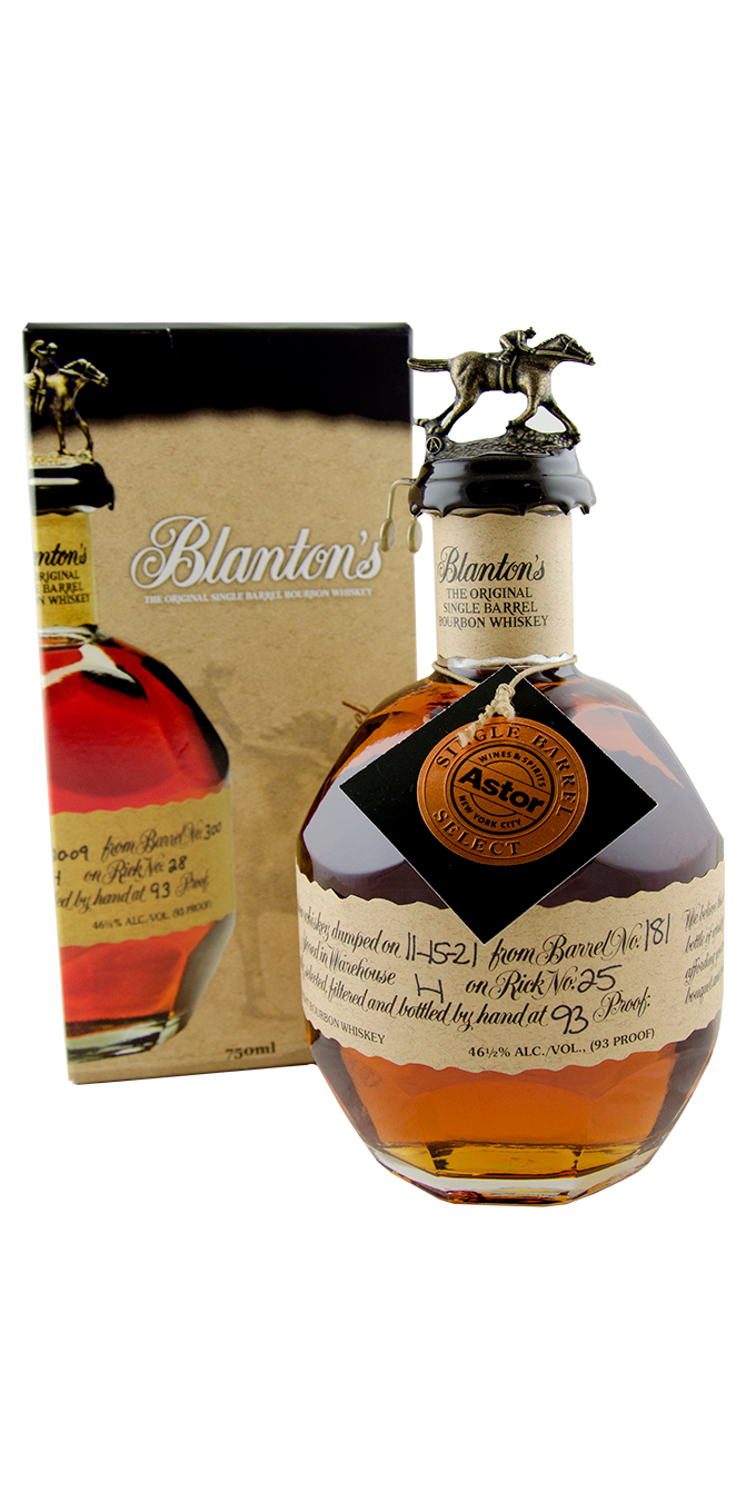 Blanton's Astor Single Barrel Kentucky Straight Bourbon Whiskey 
