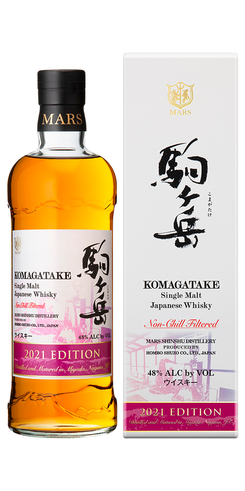 Mars Shinshu Komagatake 2021 Single Malt Japanese Whisky 