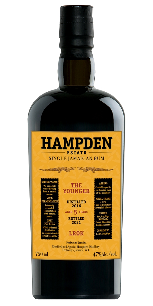 Hampden Estate The Younger LROK Single Jamaican Rum 