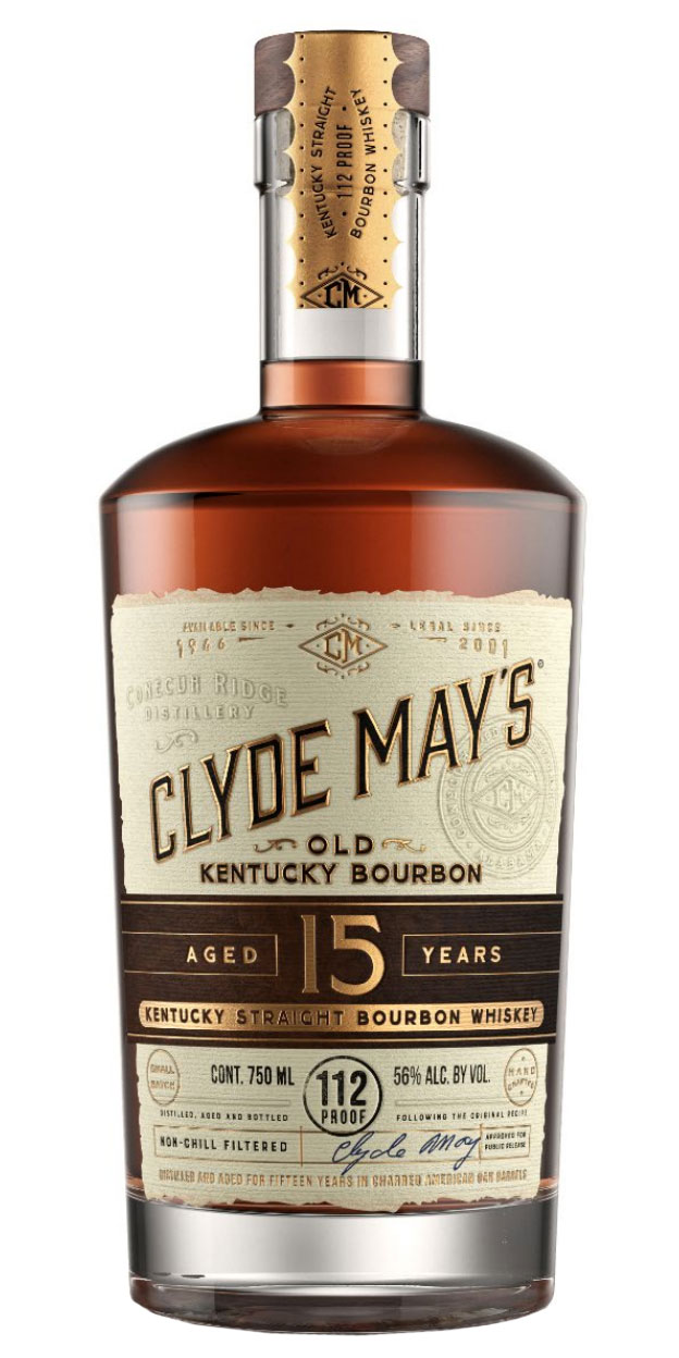 Clyde May's 15yr Kentucky Straight Bourbon Whiskey 