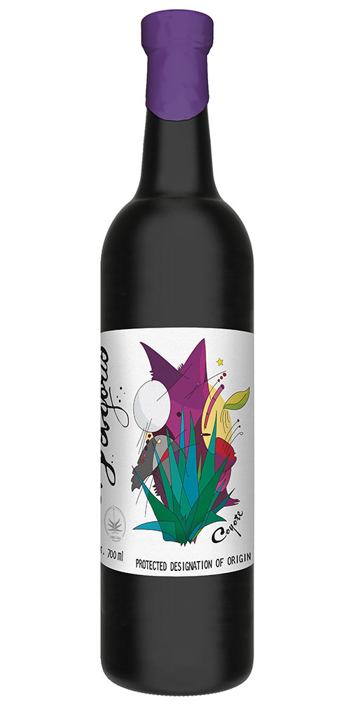 El Jolgorio Black Bottle Edition 4 Coyote Mezcal  
