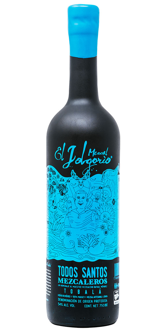 El Jolgorio Black Bottle Edition 2021 Todos Santos Tobalá Mezcal 