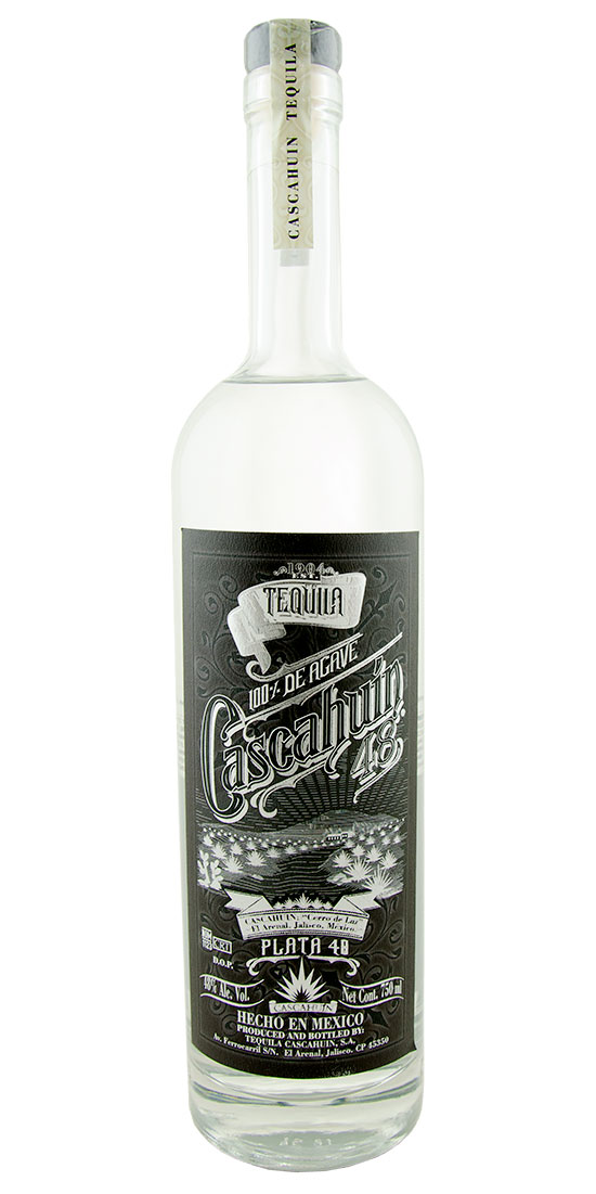 Cascahuín Plata 48 Overproof Blanco Tequila 