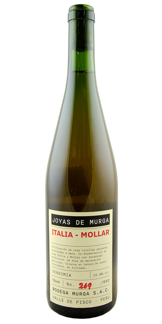 Bodega Murga, Joyas de Murga Italia-Mollar Rosé, Valle de Pisco