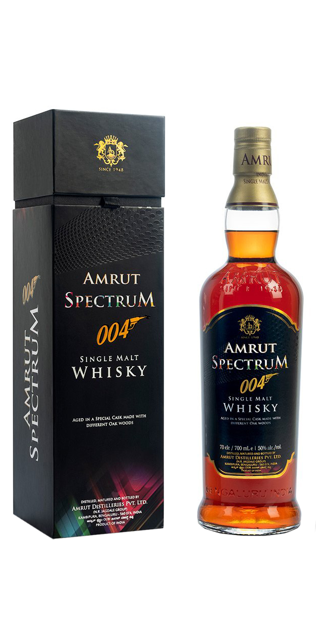 Amrut Spectrum 004 Single Malt Whisky                                                               