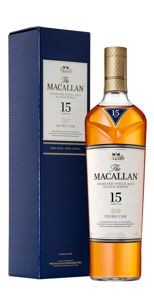 The Macallan Double Cask 15yr Highland Single Malt Scotch Whisky 