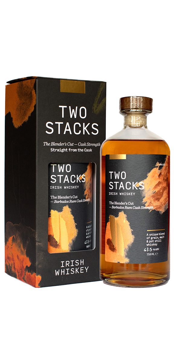 Two Stacks Barbados Cask Blender's Cut Irish Whiskey