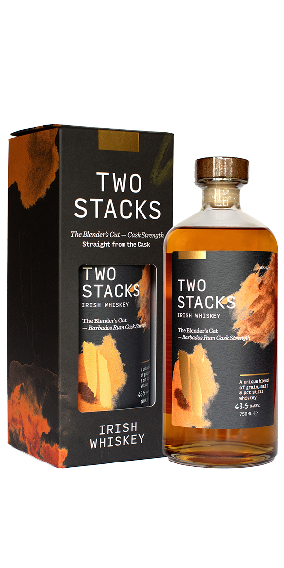 Two Stacks Barbados Cask Blender's Cut Irish Whiskey                                                