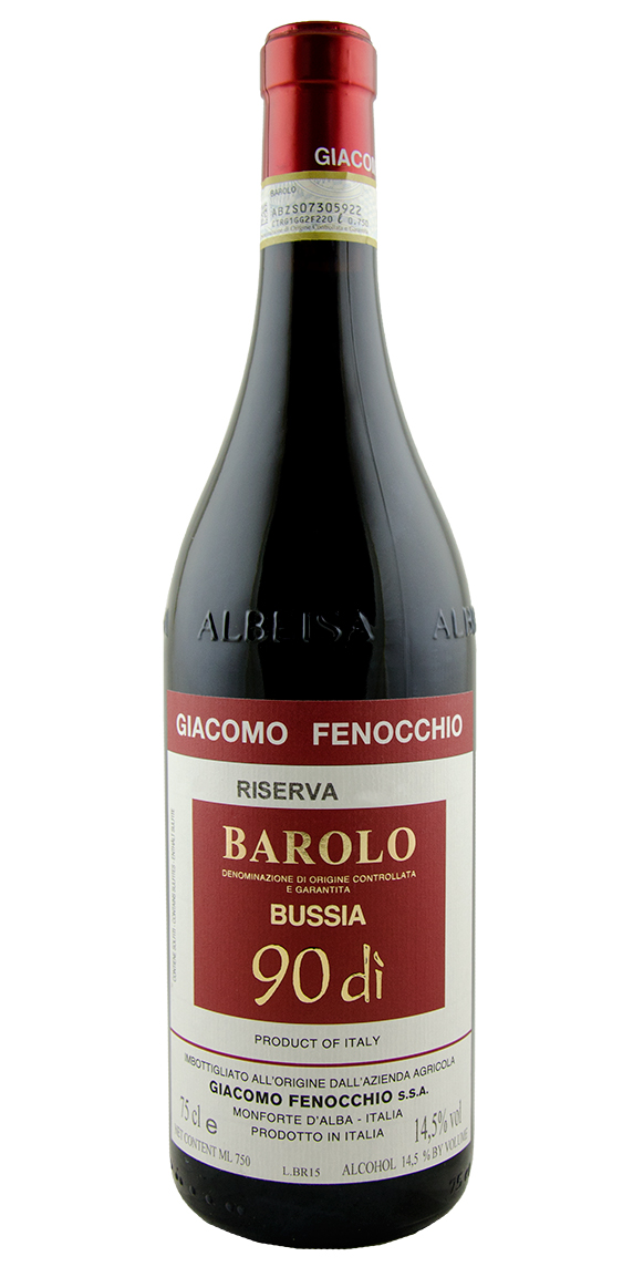 Barolo Bussia Riserva "90 Di", Giacomo Fenocchio