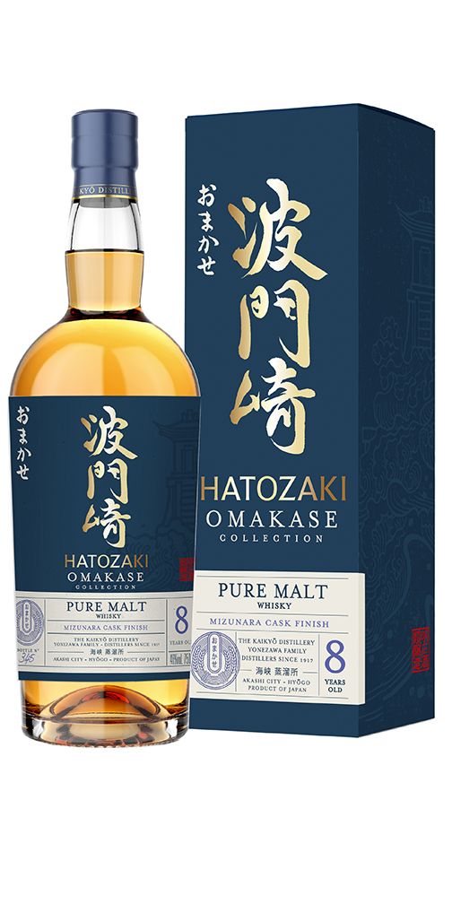 Hatozaki Omakase Pure Malt 8yr Japanese Whisky