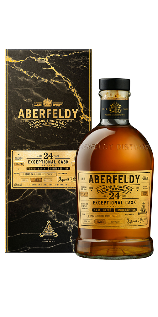 Aberfeldy 24yr Exceptional Cask 2021 Highland Single Malt Scotch Whisky