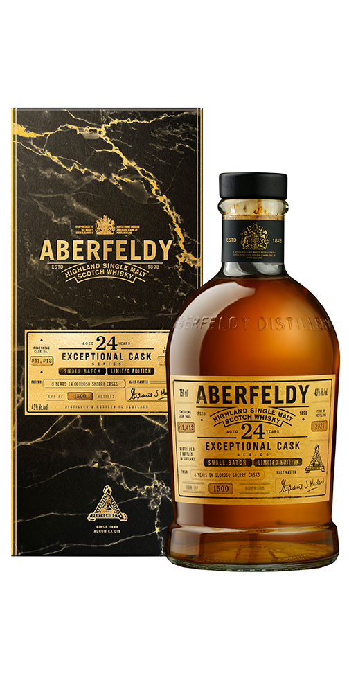 Aberfeldy 24yr Exceptional Cask 2021 Highland Single Malt Scotch Whisky  