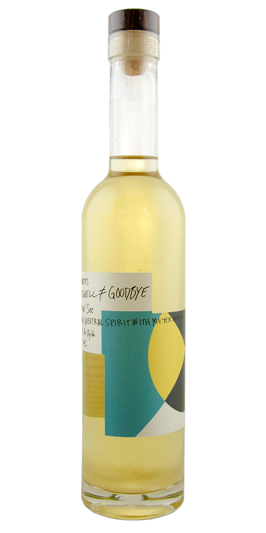 Half-Bottle of Primates Lemon Sec Liqueur by Matchbook Distilling Co.