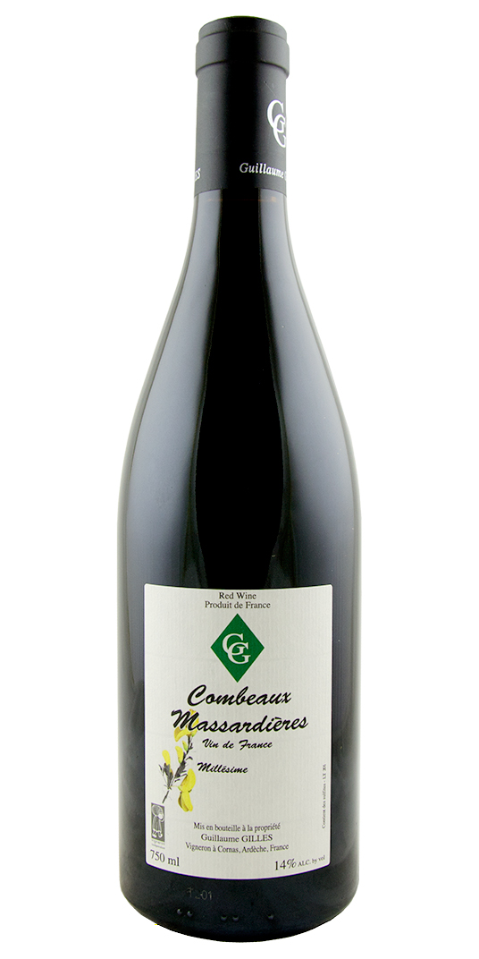 Vin de France, “Combeaux Massardières”, Gamay de la Vallée du Doux, Guillaume Gilles