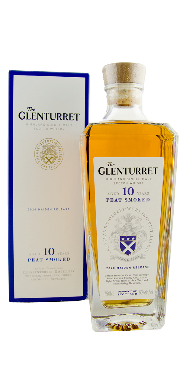 The Glenturret 2020 Maiden Release 10yr Highland Single Malt Scotch Whisky 