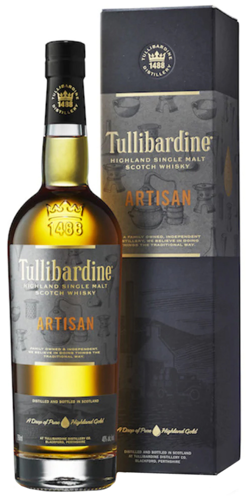Tullibardine Artisan Highland Single Malt Scotch Whisky 