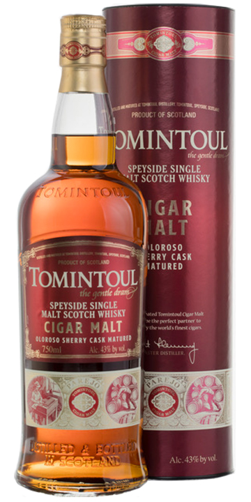 Tomintoul Cigar Malt Speyside Single Malt Scotch Whisky