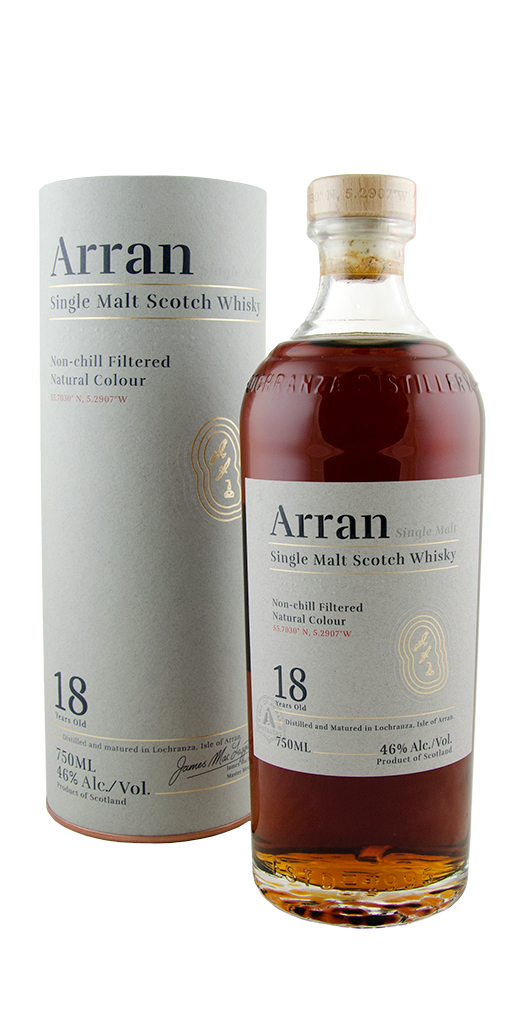 Arran 18yr Island Single Malt Scotch Whisky 