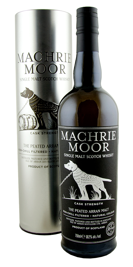Arran Machrie Moor Cask Strength Peated Island Single Malt Scotch Whisky