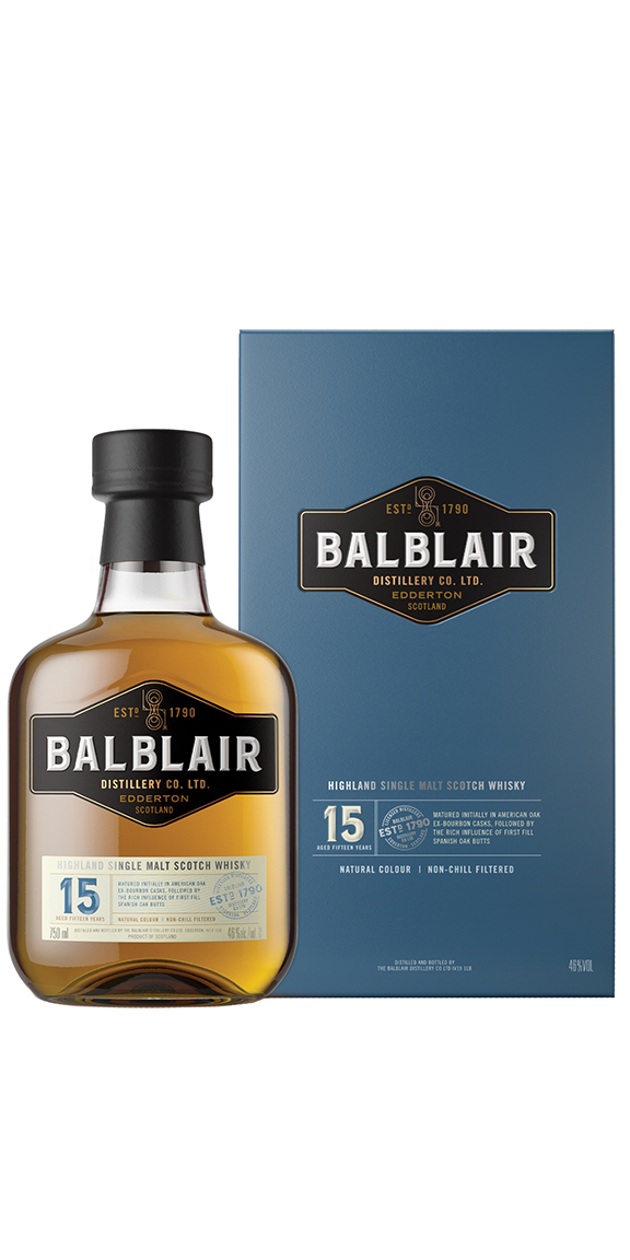 Balblair 15yr Highland Single Malt Scotch Whisky