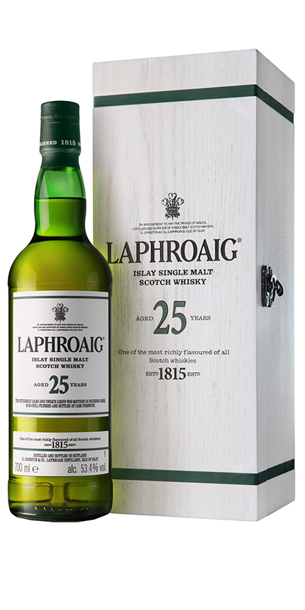 Laphroaig 25yr Islay Single Malt Scotch Whisky 