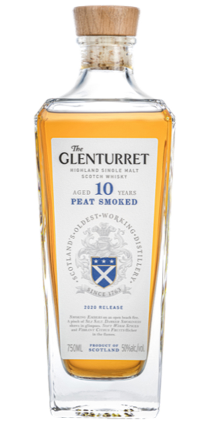 The Glenturret 10yr 2021 Release Peated Highland Single Malt Scotch Whisky