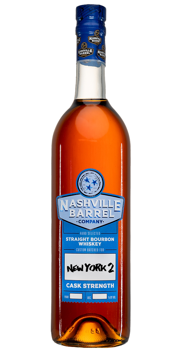 Nashville Barrel Company NY2 Cask Strength Straight Bourbon Whiskey 