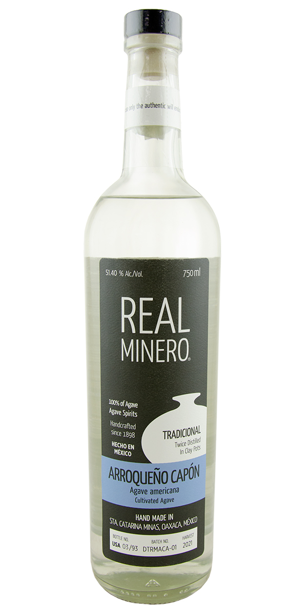 Real Minero Astor Batch Arroqueño Capon Traditional Mezcal