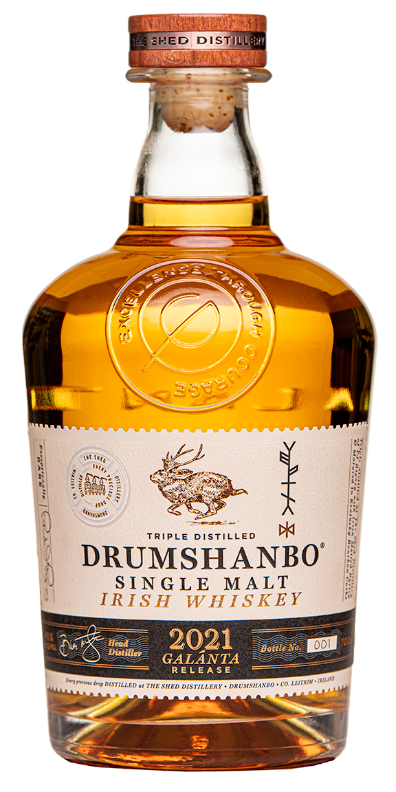 Drumshanbo Galánta Release 2021 Triple Distilled Single Malt Irish Whisky