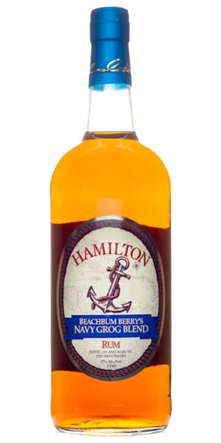 Hamilton Distillers, Beachbum Berry's Navy Grog Blend Rum 114 Proof