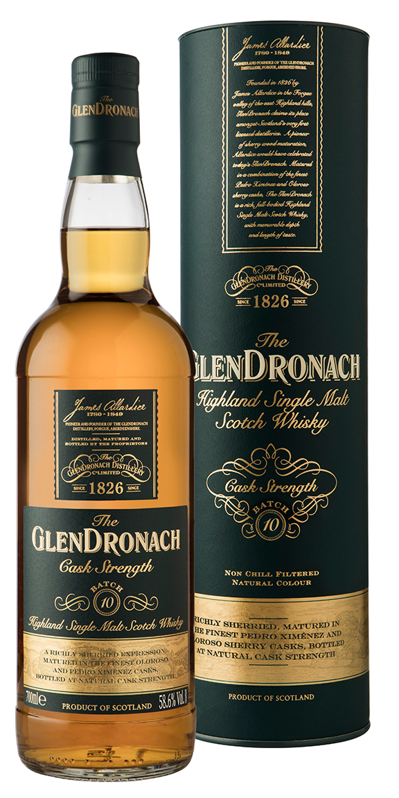 Glendronach Batch 10 Cask Strength Single Malt Scotch Whisky