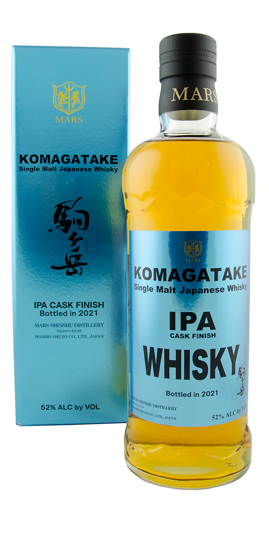 Mars Shinshu IPA Cask Finish Komagatake Single Malt Japanese Whisky 