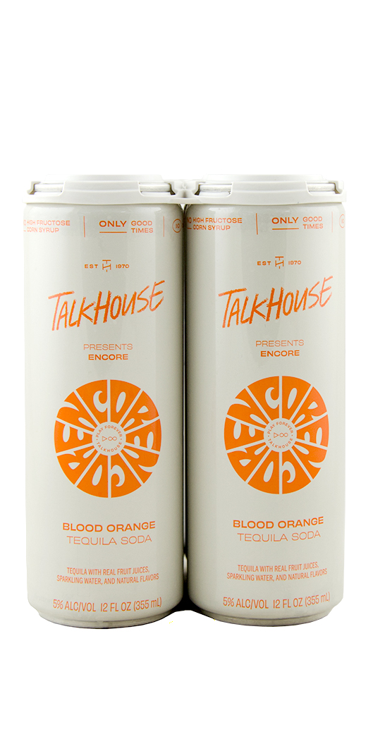 Talkhouse Encore Blood Orange Tequila Soda