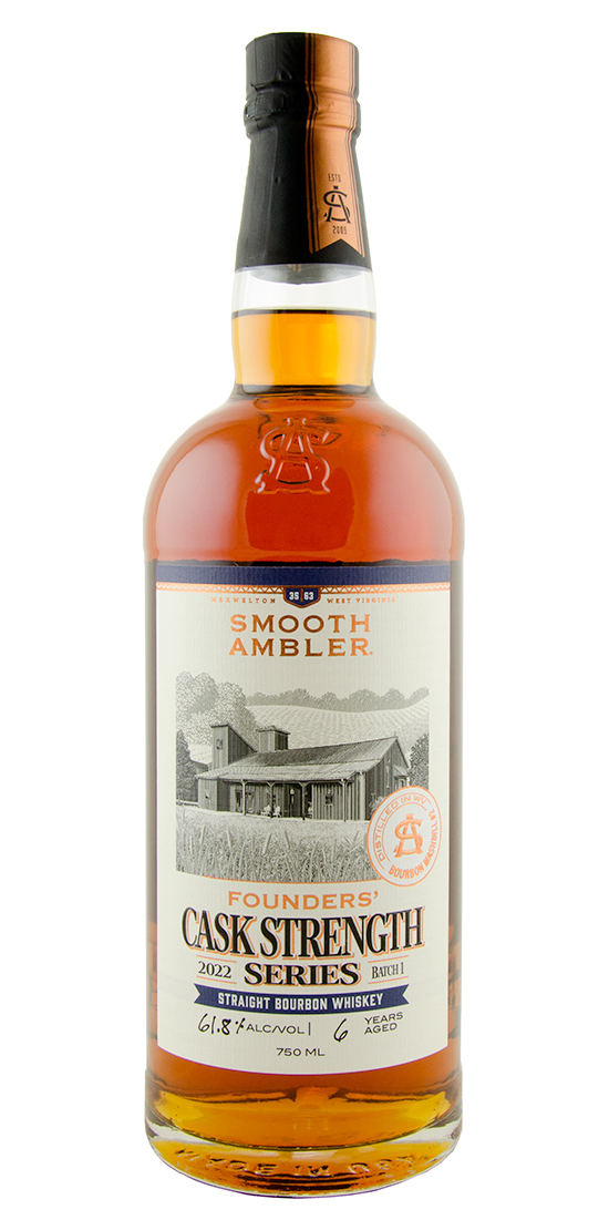 Smooth Ambler Founder's Cask Straight 6yr Bourbon Whiskey 