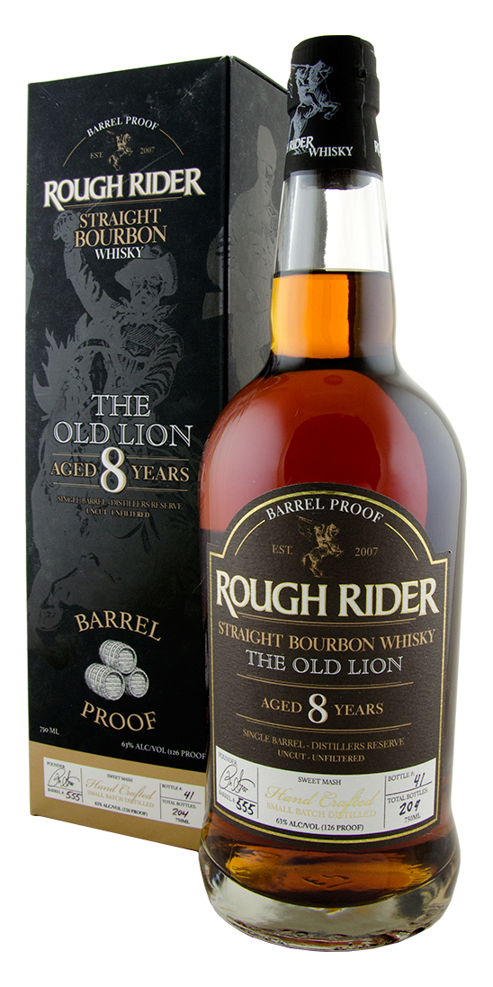Rough Rider The Old Lion 8yr Single Barrel Bourbon 