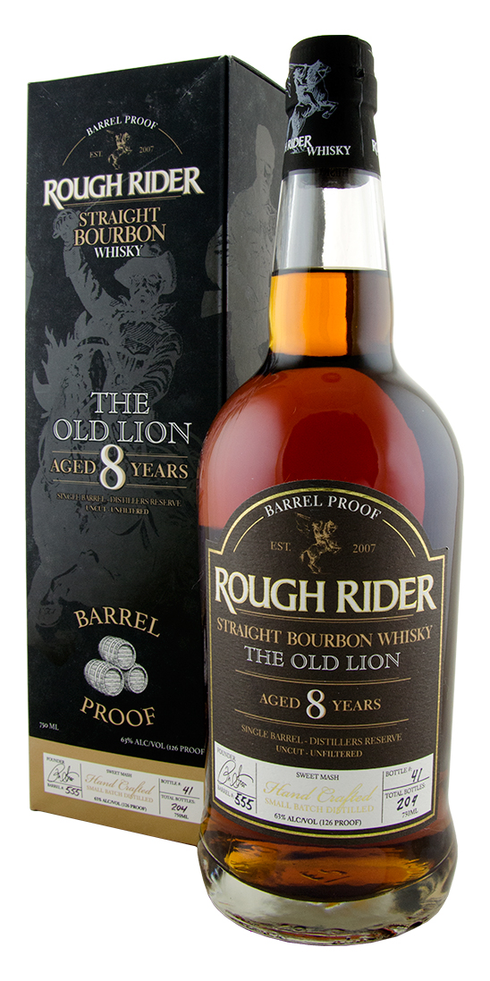 Rough Rider The Old Lion 8yr Single Barrel Bourbon