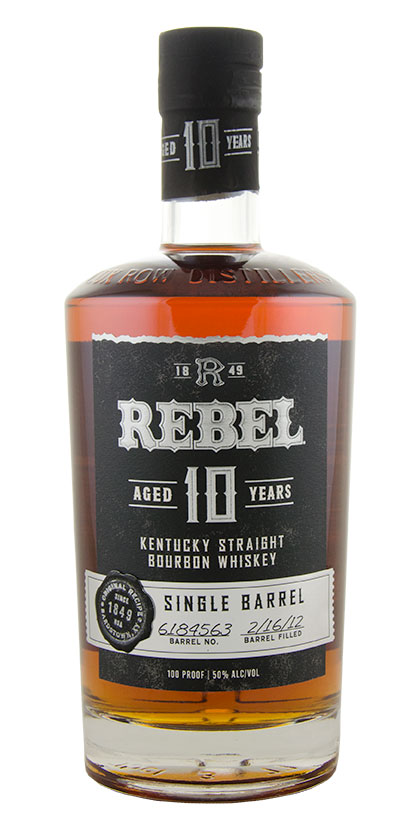 Rebel 10yr Single Barrel Kentucky Straight Bourbon Whiskey