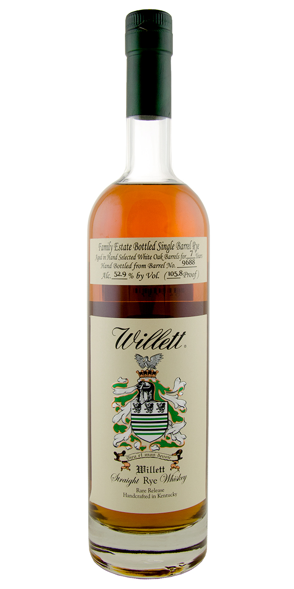 Willett 7yr Single Barrel Kentucky Straight Rye Whiskey