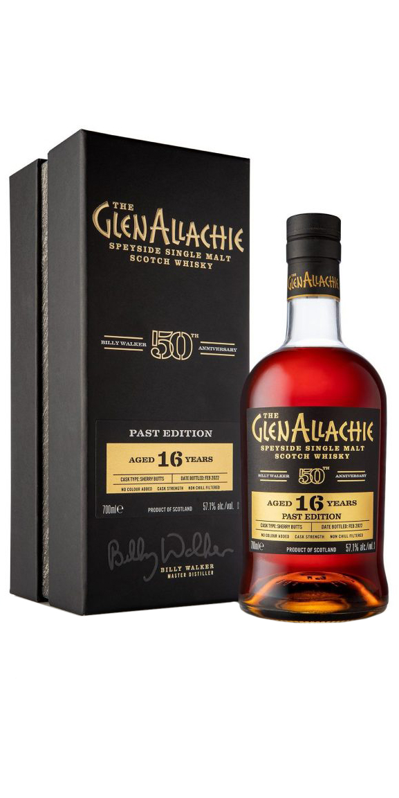 The Glenallachie 16yr Past Edition Cask Strength Speyside Single Malt Scotch Whisky 