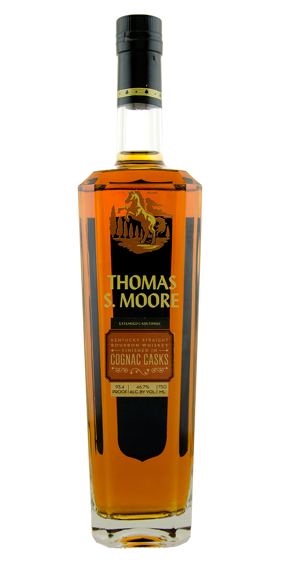 Thomas S. Moore Cognac Cask Finish Kentucky Straight Bourbon Whiskey 